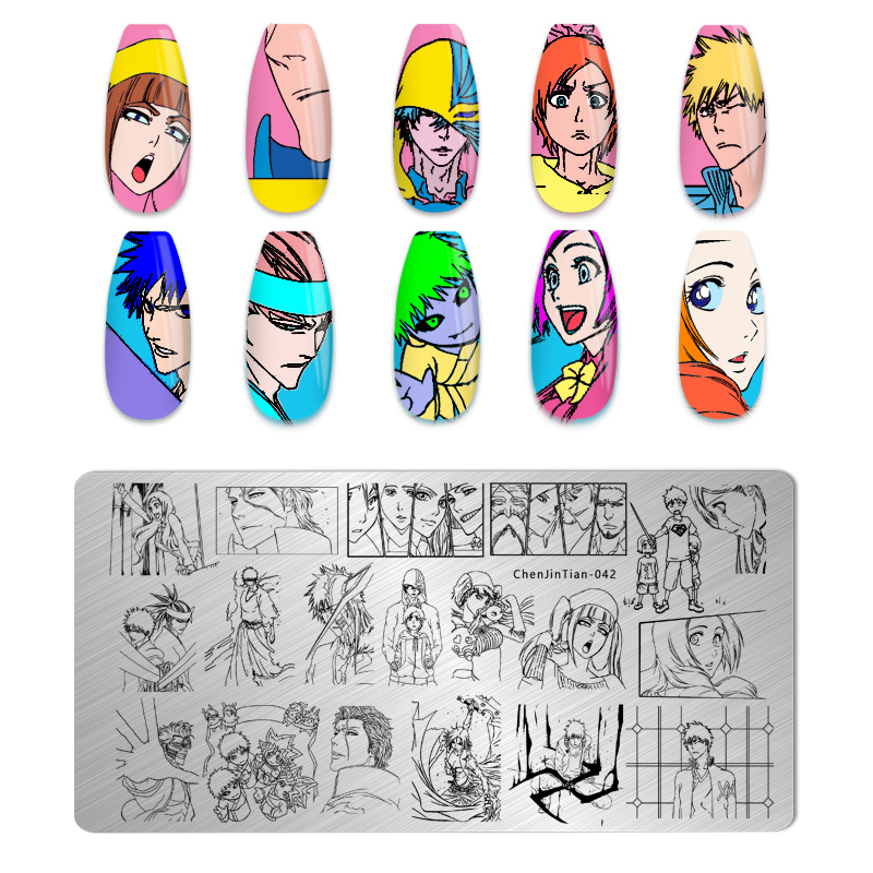 Best of Cartoon Character Nail Stamping Plates Brand Cartoon Animal Stainless Steel Nail Polish Nail Art Stamping Plates For Girls Reviews & Tips - Image 4