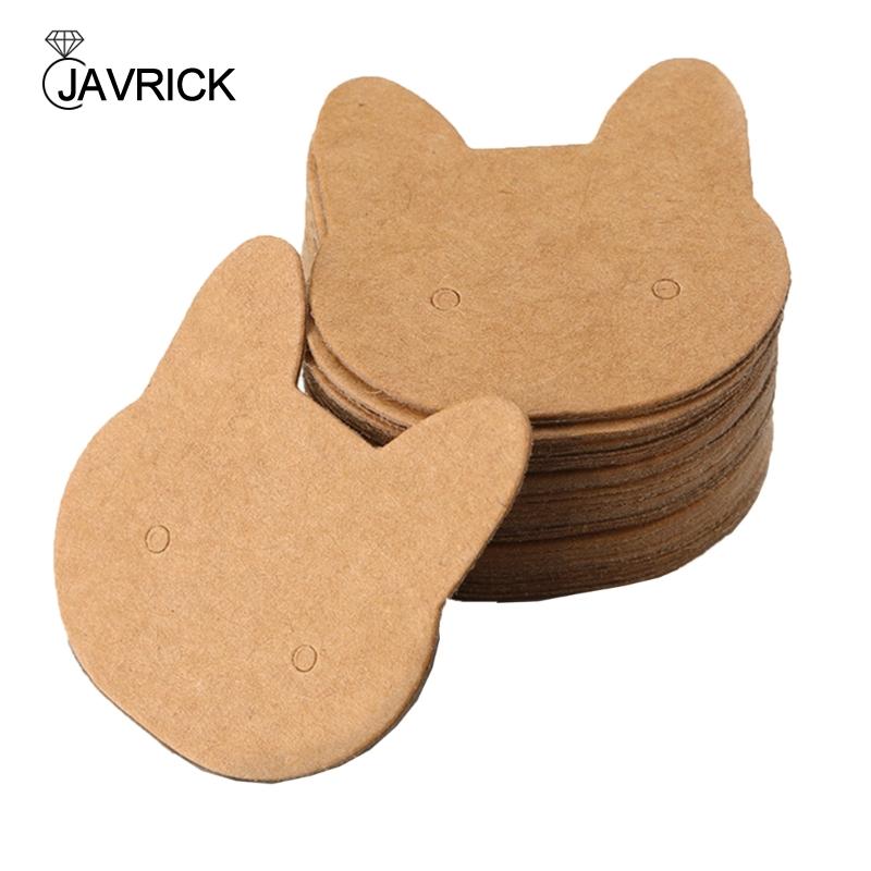 Ear Studs Display Card Earrings Tags DIY Blank Ear Studs Cards Jewellery Tags