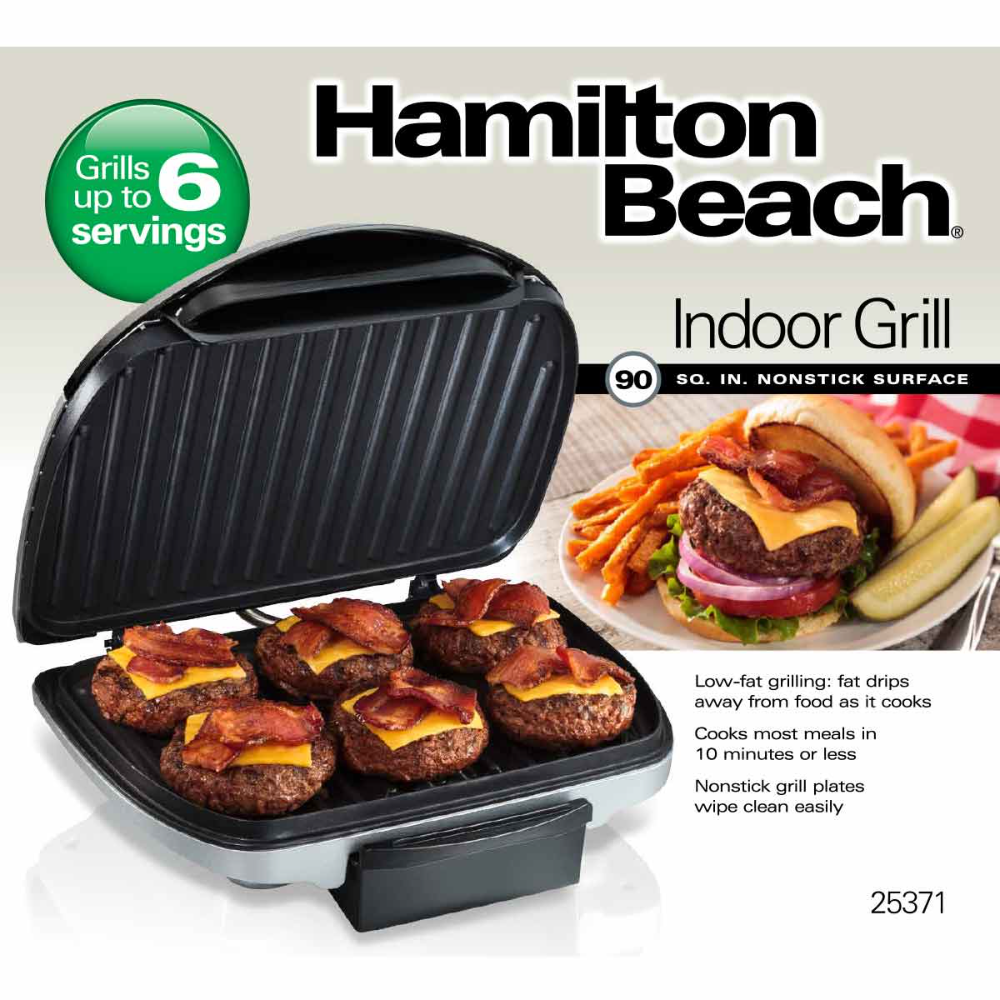 Title 1, 2023 New Hamilton Beach Nonstick Indoor Grill |...