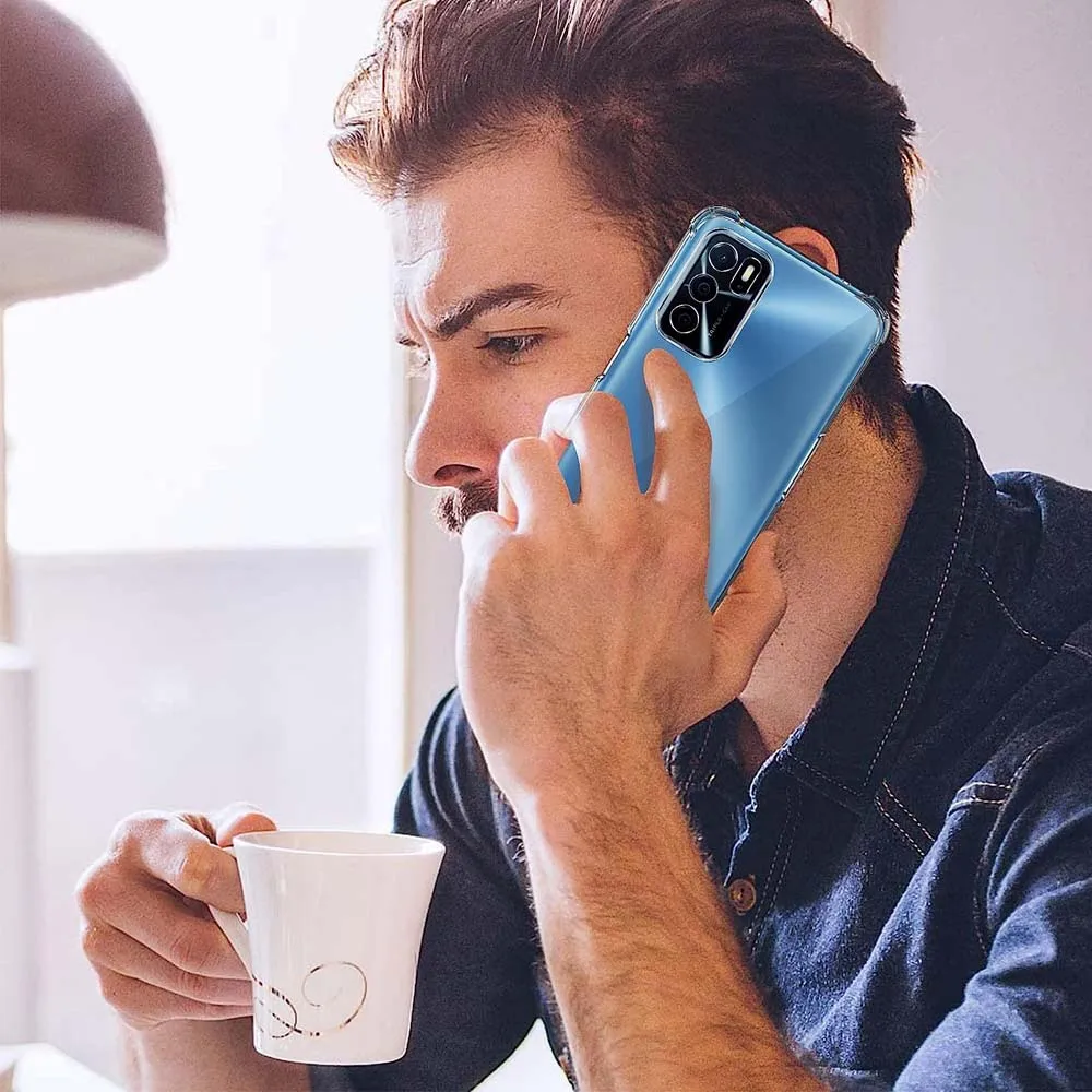 Für OPPO A16 Fall Oppo A16s A54s A17 Fall Kristall Klar TPU Stoßfest Abdeckung Oppo A98 5G A78 a96 4G A76 A94 5G A52 A72 – Detail 1