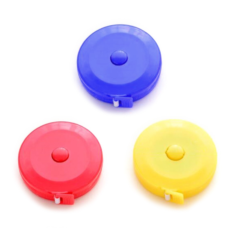 1.5M Body Tape Measure Retractable Measuring Tape Lock Pin Button Retract for Cloth Waist Measurement Medical Nursing 1XCE 4 Sf7c482b4feb343ff8a79179ab8cafb252