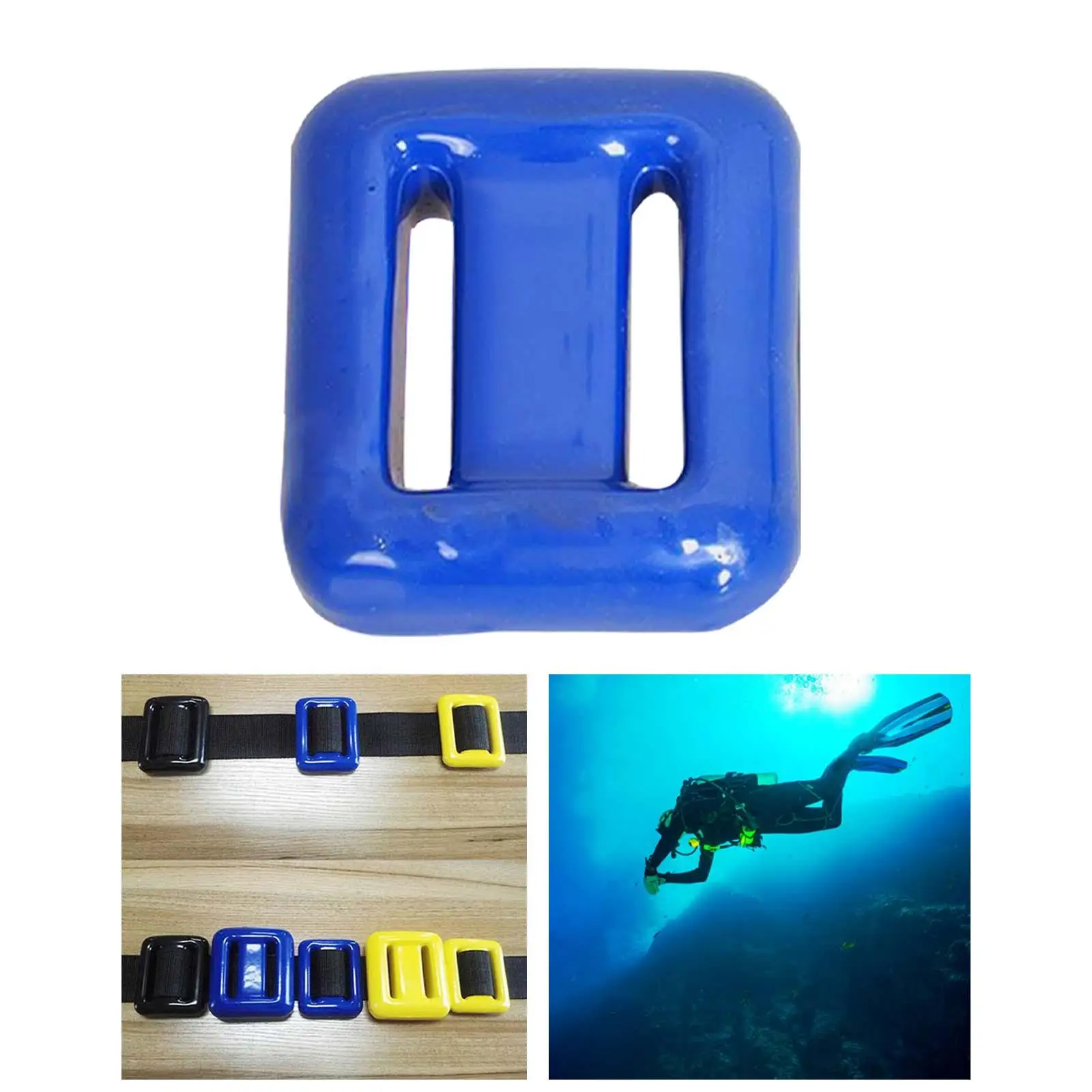 0.5/1.5kg Diving Weight Backplate Diving Scuba Weight Waist Belt Tools Colorful Snorkeling Equipment for Free Dive Scuba Diving