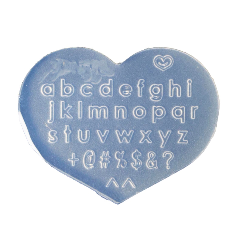 R3MC Mini Letter Numbers 3D Nail Art Decorations UV Crystal Epoxy Mold Silicone Mould