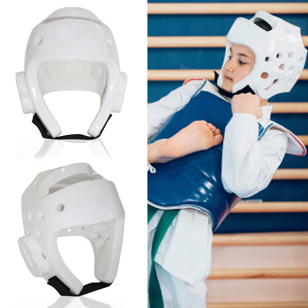 Description Picture 2 of itemProfessional Taekwondo head protector MMA Helmet Muay Thai Boxing Taekwondo Karate Guard Head WTF Kickboxing