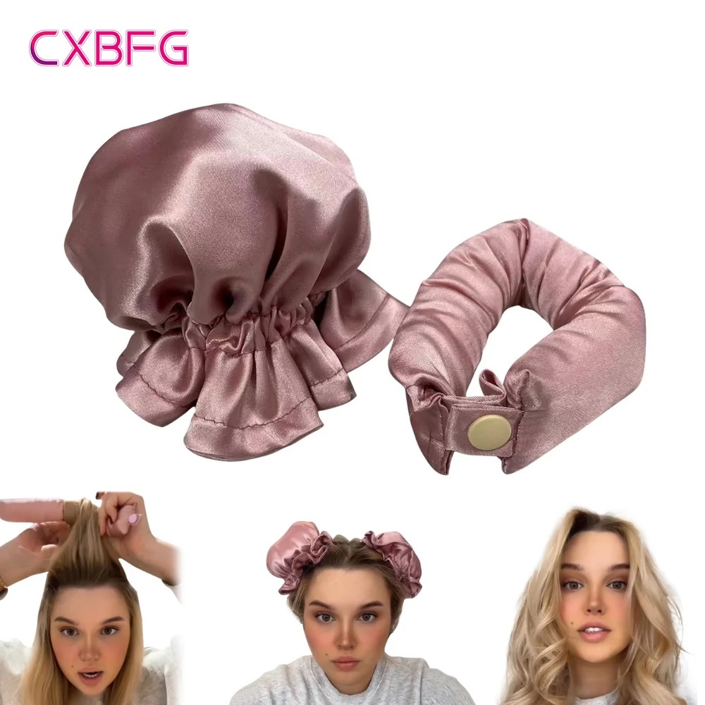 Best of Heatless Curling Rod Headband Soft Hair Curlers No Heat Silk Curls Lazy Hair Rollers Sleeping Curler With Cap Hair Styling Tools Reviews & Tips