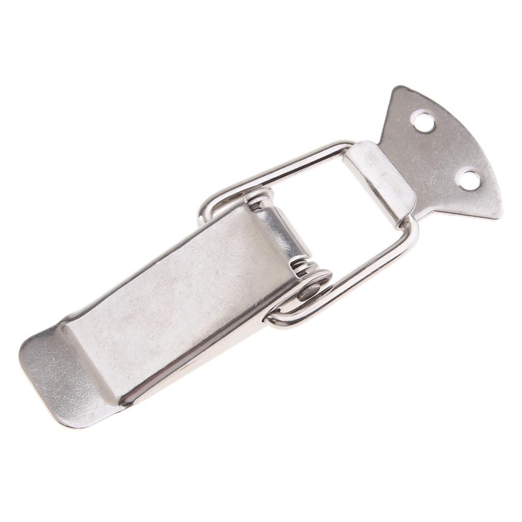 Stainless Steel Locker Clip Clamp Hasp/Hold Down/Clamp Anti-Rattle Latch for Boat