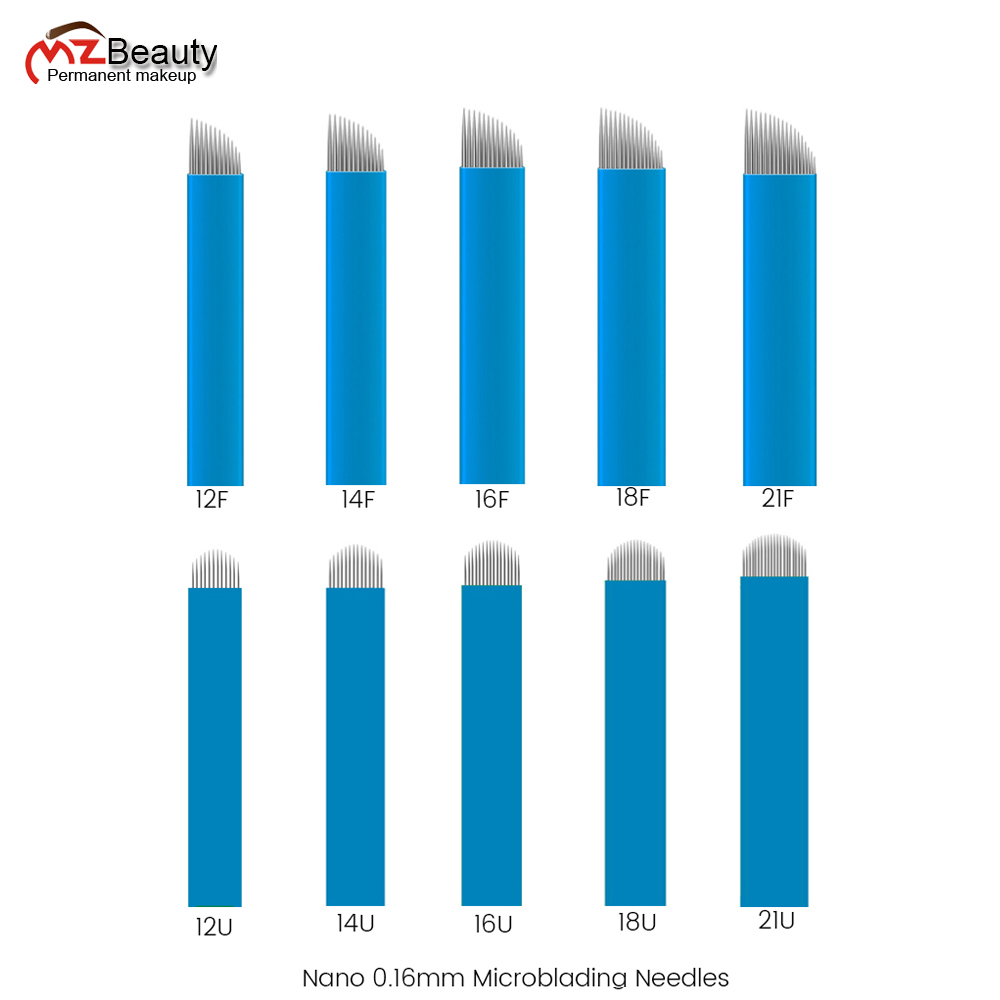 Best of Nano 0.16MM Microbladiang Needles MZ Beauty Tattoo Nanoneedles With LOT NO. EXP Day For Tebori Manual Pen Micro Blade Agulhas Reviews & Tips