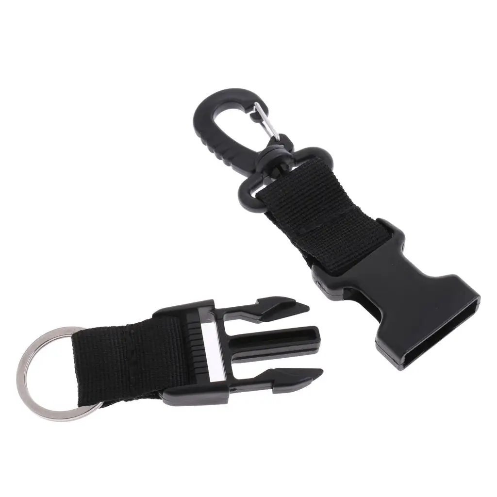 MagiDeal Scuba Diving Spearfishing Free Diving BCD Lanyard Strap Quick Release Buckle