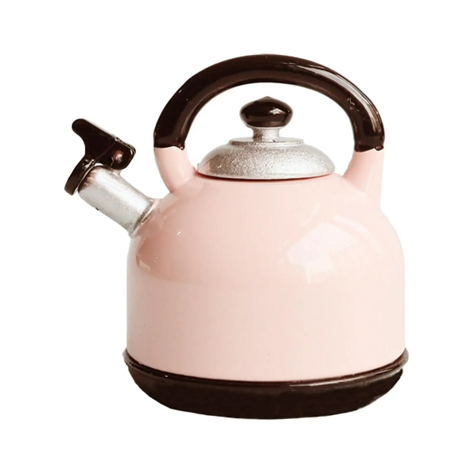 Miniature Teapot Decor Simulation for 1/6 1/8 Scale Dollhouse DIY Accessory