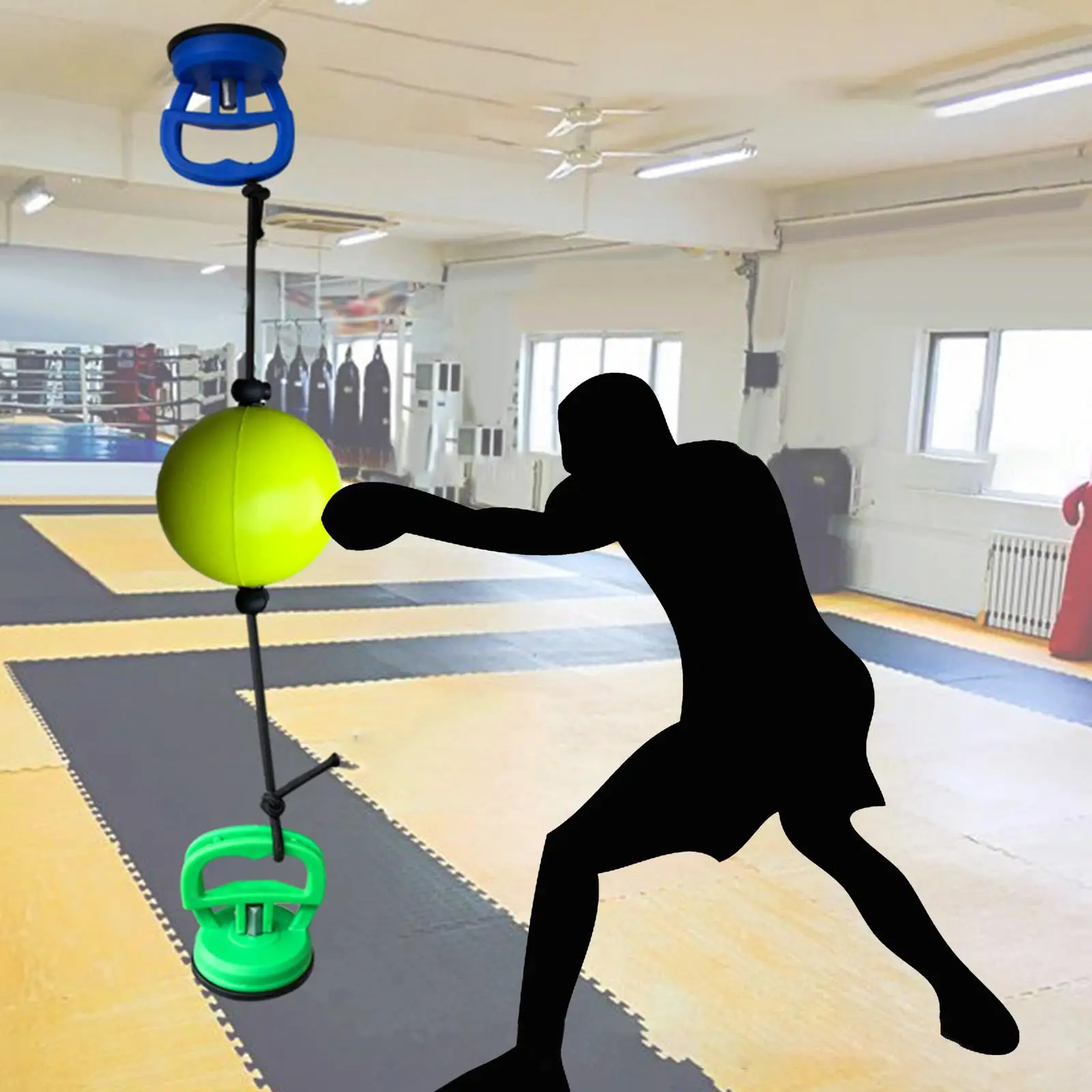 Durable Punching Adjustable Gear Boxing Ball, for Training Reaction Punching