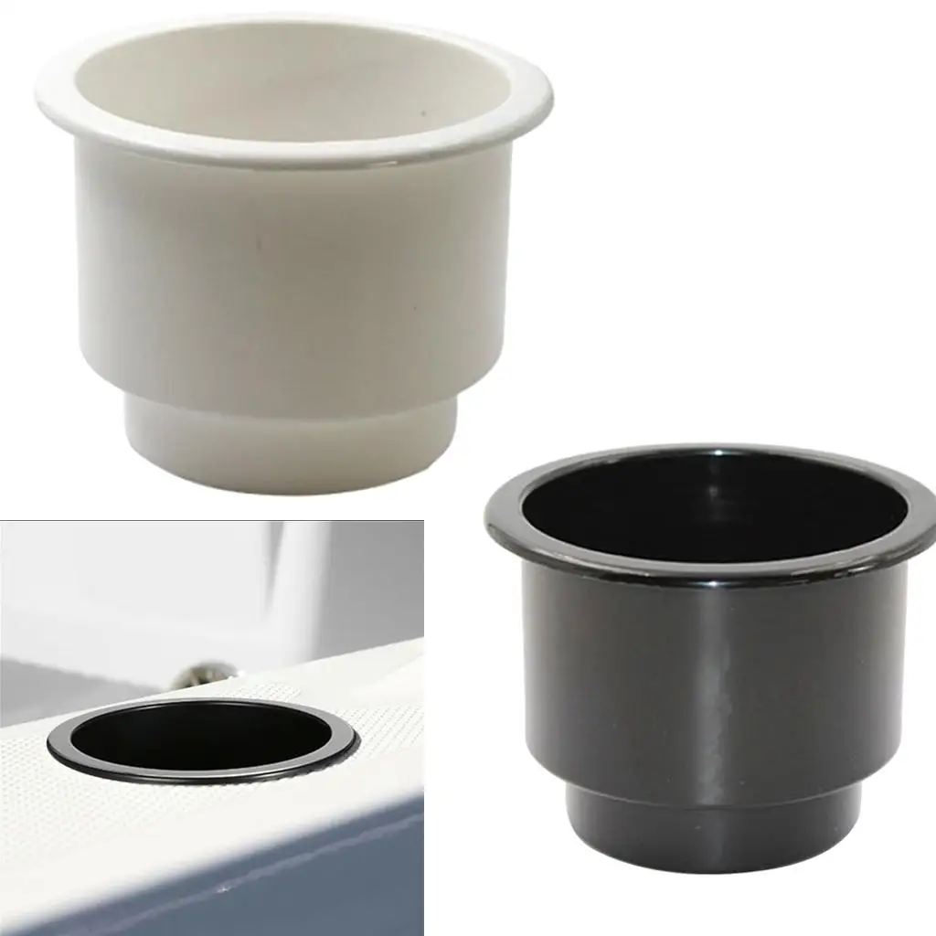 Plastic Cup Holder Cup Holder Cup with Drain Drinking Cup Bottle Holder for Installation for Boat Marine Car