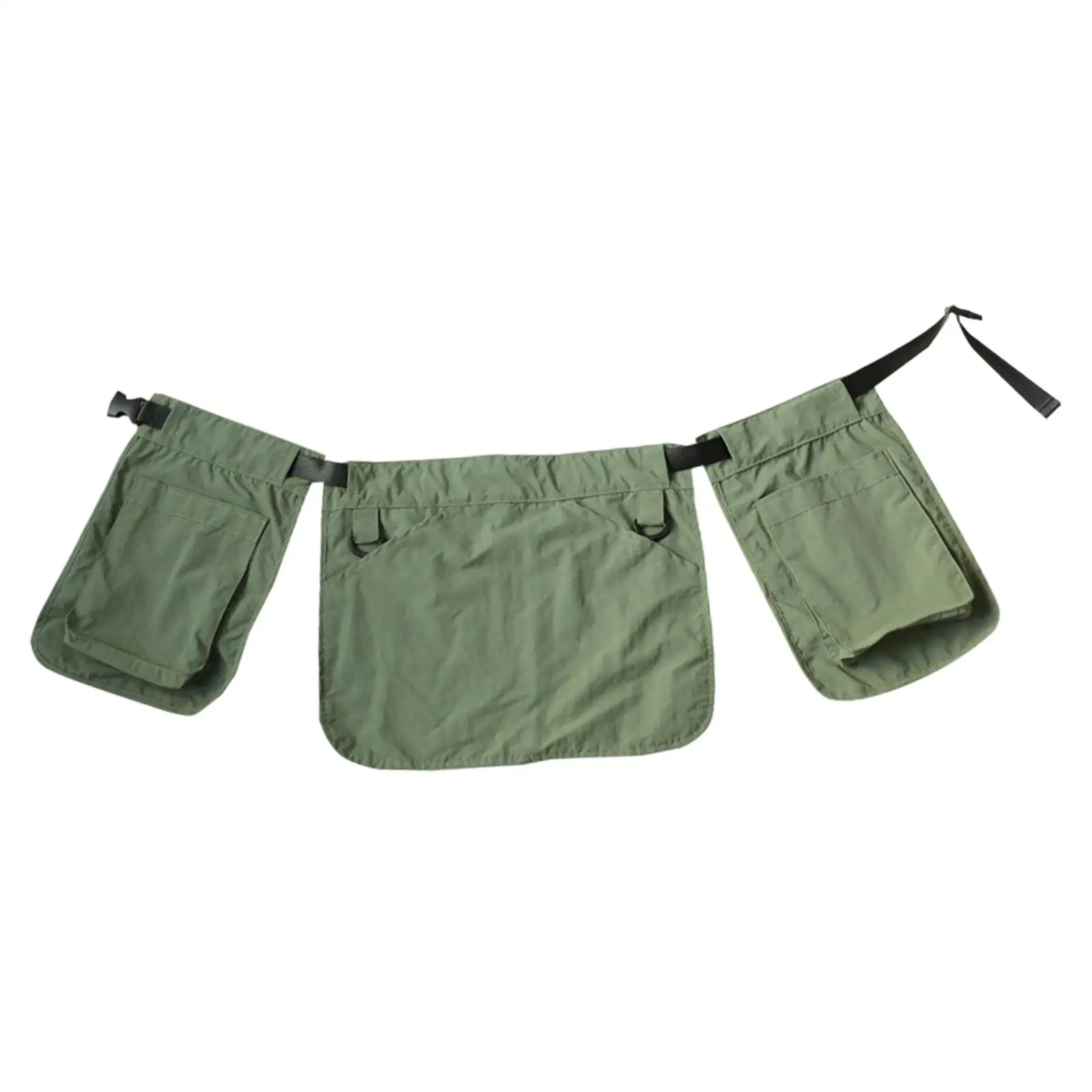 Waist Bag Adjustable Men Women Fanny Pack Fashionable Multi Pockets Waist Apron for Travel Workout Hiking Walking Outdoor Sports
