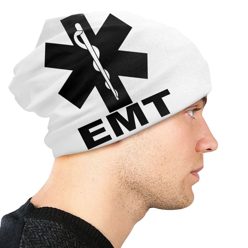 Star of Life Krankenwagen Medical Emt Herzschlag Logo Mütze Mütze Motorhaube Femme Strick mützen Hip Hop Outdoor Schädel Mützen Mützen – Detail 40