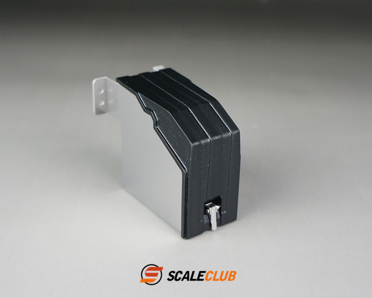 Batteriekasten Scaleclub Truck 1/14 Metall-Harnstofftank RC-Modell – Detail 1