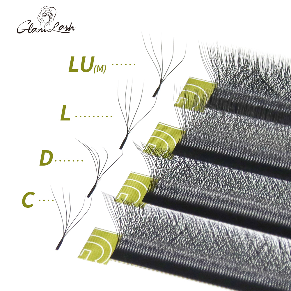 Best of GLAMLASH 3D4D5D W Style Flower Lash Premade Volume Fans Eyelash Extension Natural Soft Light Lash W Shaped Reviews & Tips