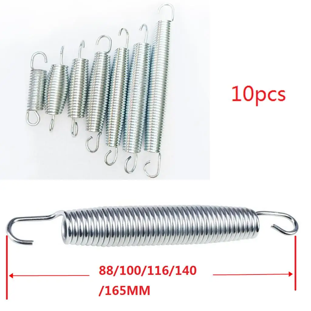 10Pcs Strong Trampoline Springs Replacement Trampolines Spring Fix Accessories