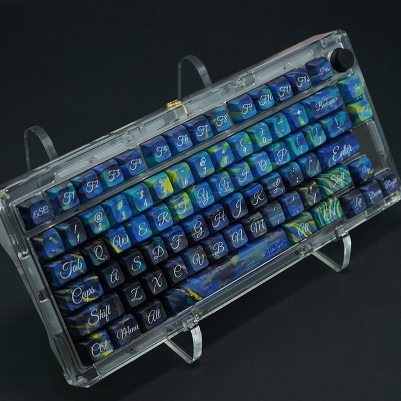 Keycaps 126 PBT Heat Sublimation XDA Oil