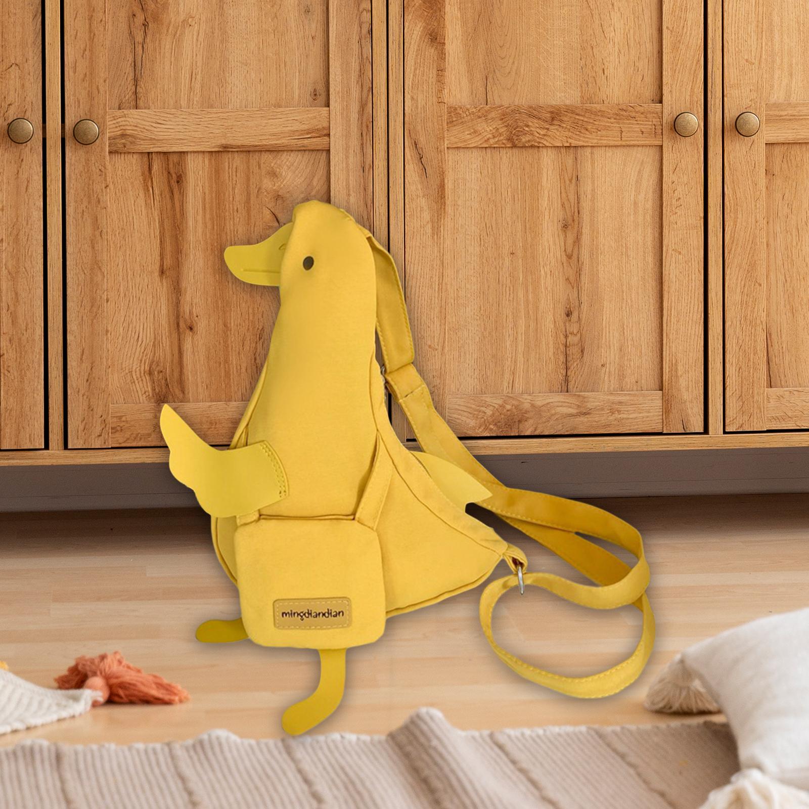 Duck Shoulder Bag Shopping Bag Wallet Cute Chest Bag for Work Gym Vacation