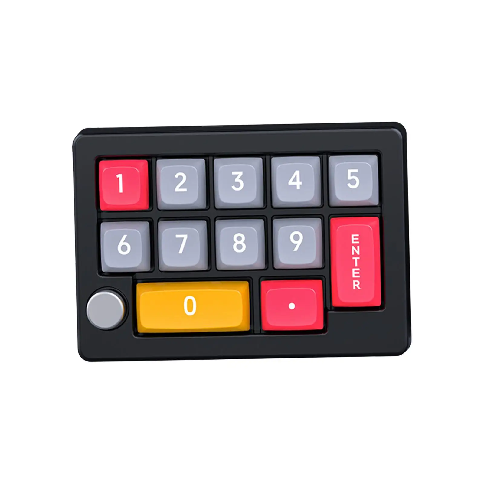 Programming Macro Pad Keypad DPI Free Adjustment for PC Gamer Hot Swappable Ergonomic Design for Office USB Mini 12 Key Keypad