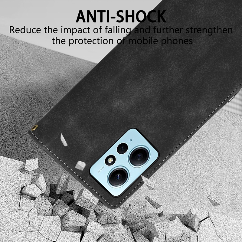 Brieftasche Karte Stehen Magnetische Flip Leder Fall Für Xiaomi Poco X7 X6 Pro X5 M5s C50 C40 X4 Pro M4 Pro X3 NFC F3 11T 12 Lite 12T – Detail 8
