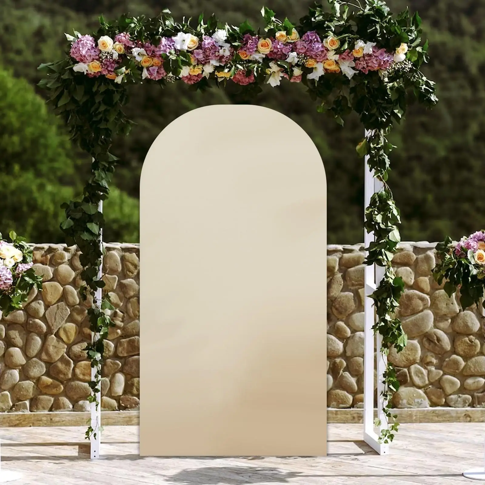 Arch Backdrop Cover Arch Frame Cover for Parties Photo Props Ceremony