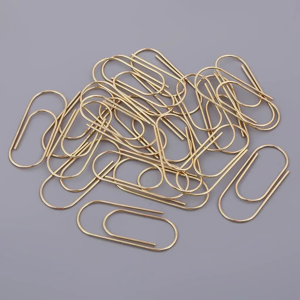 20x Giant Large Jumbo Paper Clips Paper Clamp Office Supplies Clips 50x20mm