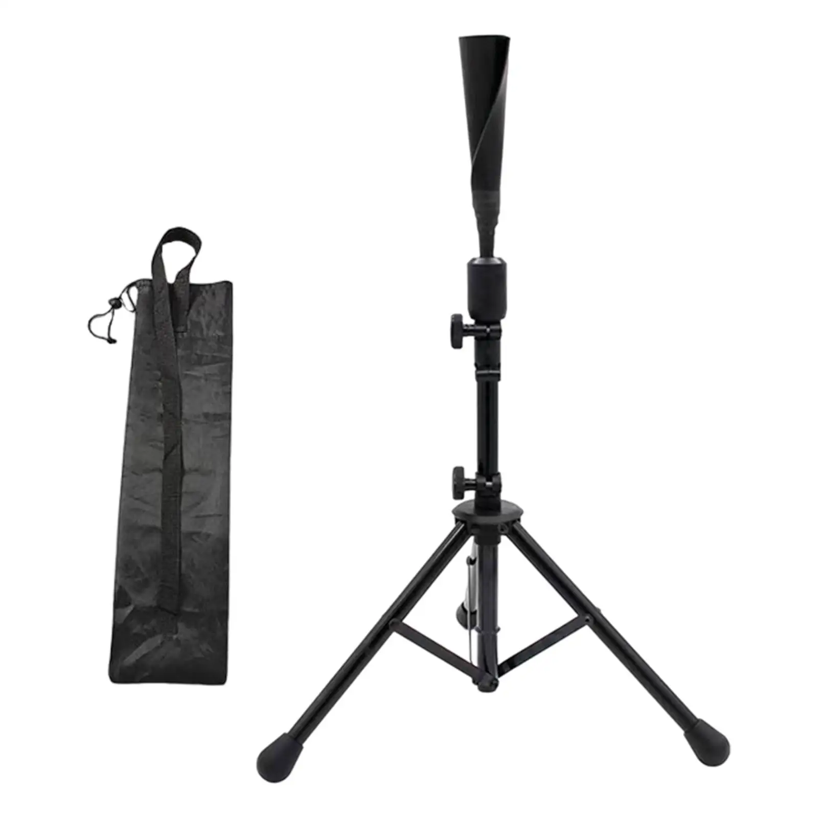 Baseball Batting Tee Professional Adjustable Height 27 to 41 Inches Portable Hitting Tee Stand for Adults Pitching Balls
