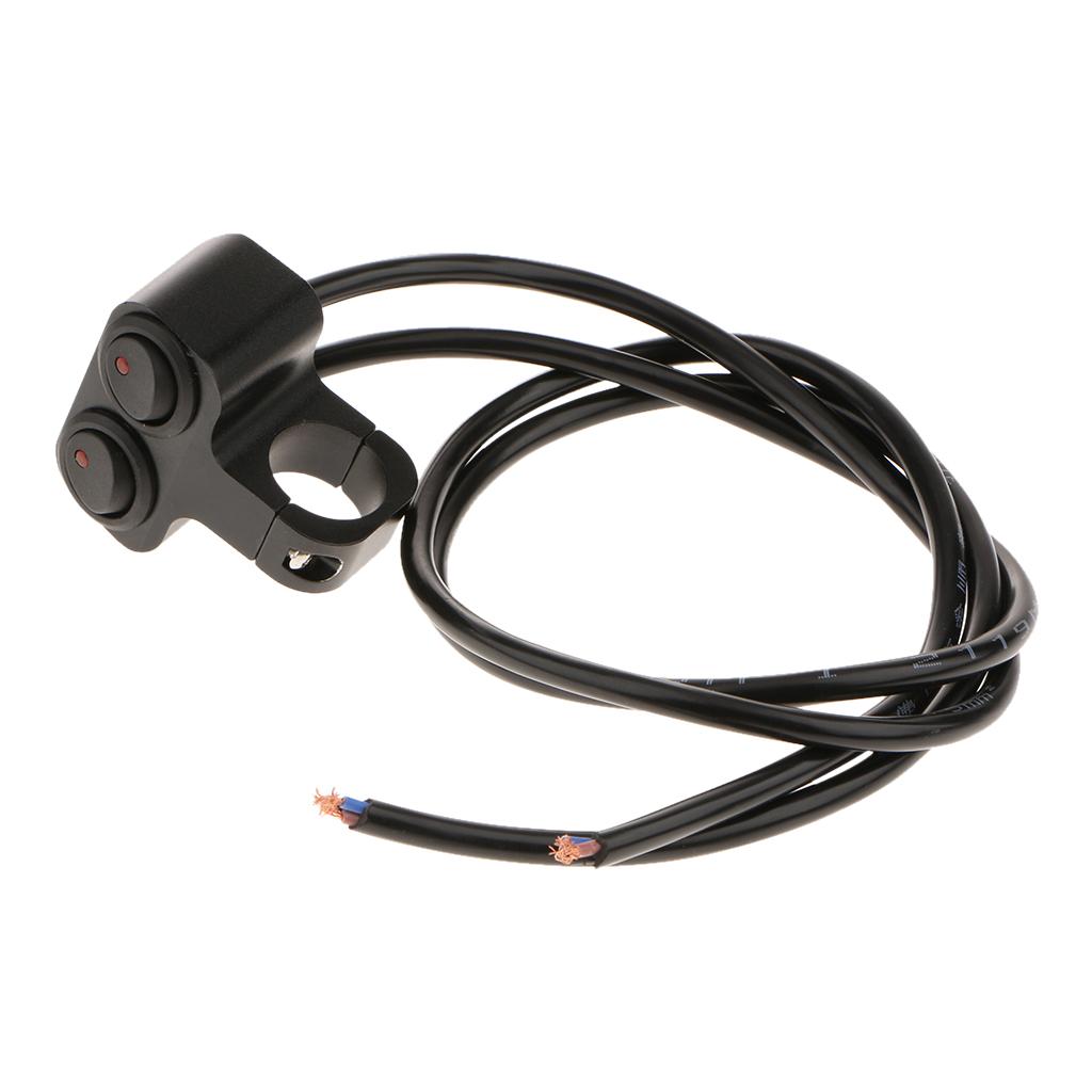 Motorbike Scooter Handlebar 25mm Headlight Light Switch