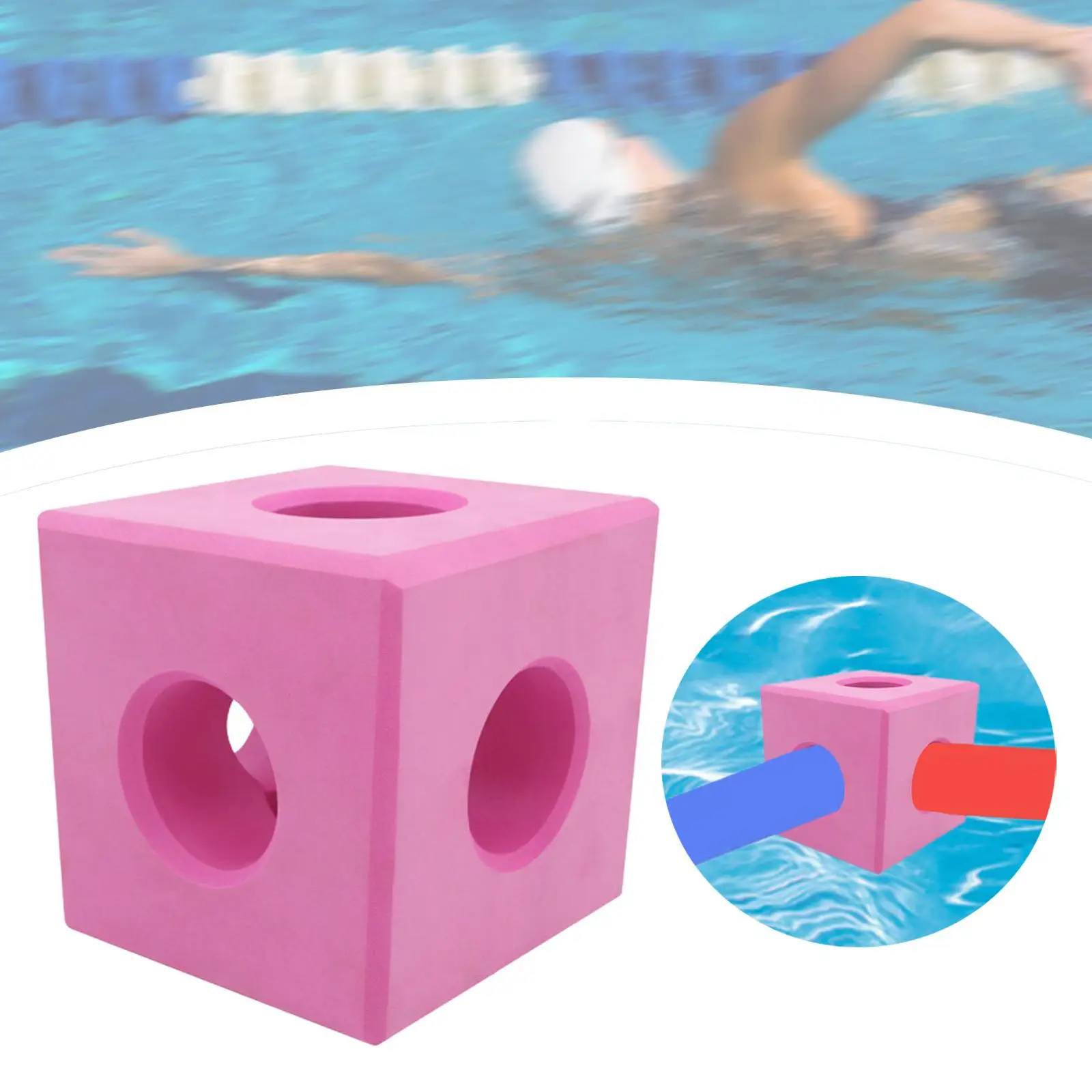 Pool Connector Hollow Builder with Holes Swimming Pool Water Connector Swimming Float for Beds Adults Water Sports Kids Outdoor