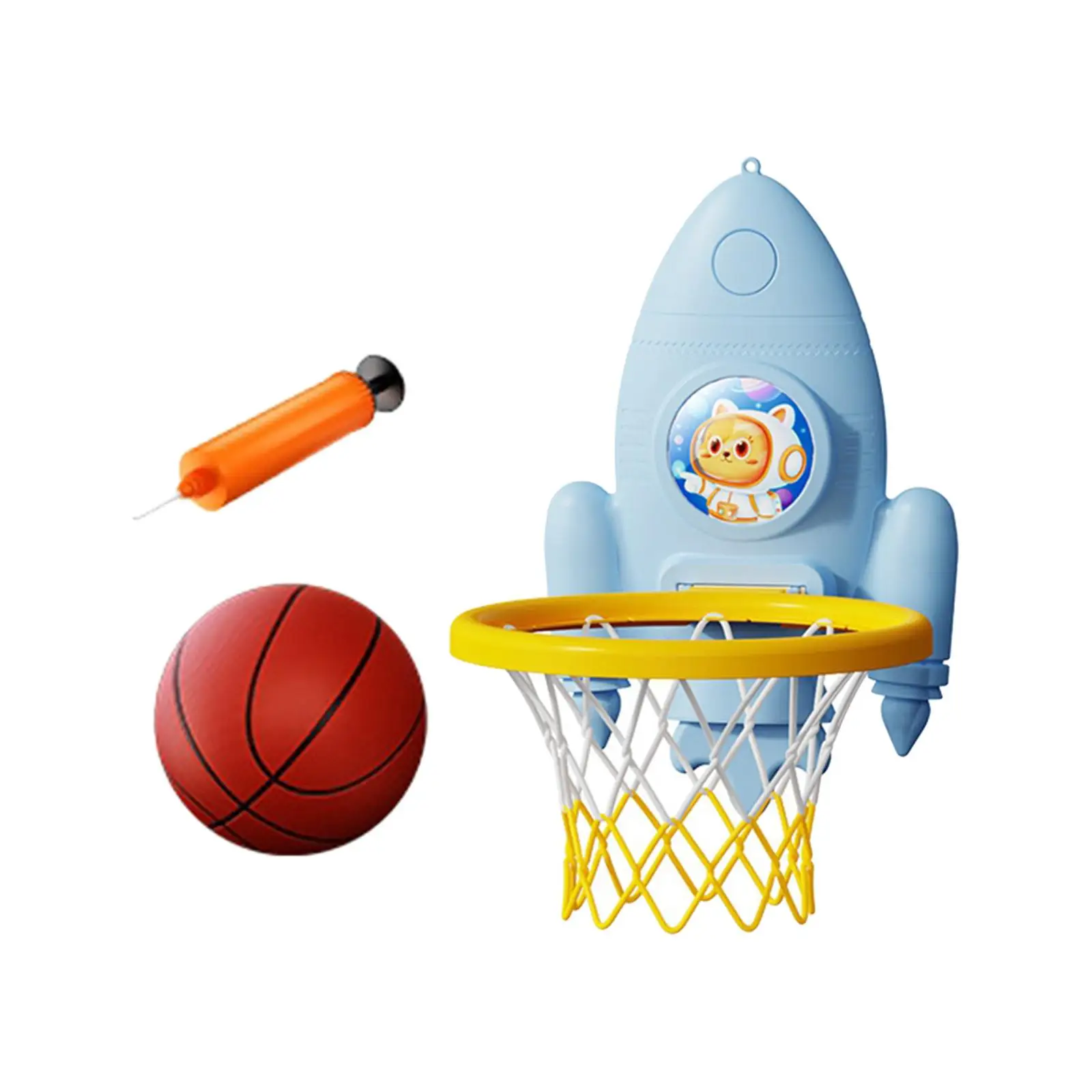 Kids Basketball Hoop Set Basketball Hoop Indoor Toys Foldable Basketball Hoop for Gifts