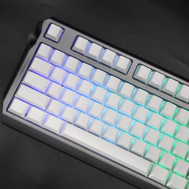 108 PBT Blank Keycaps Cherry OEM XDA Profile Gamer No Letter White Keycap  for Cherry MX Switches Mechanical Keyboard