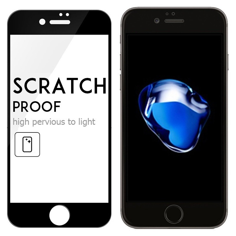 Screen Protector für iPhone 7 Gehärtetem Glas für iPhone X Xs 11 Pro Max Schutz Glas Film für iPhone 7 8 6 S 6 S Plus XR – Detail 6