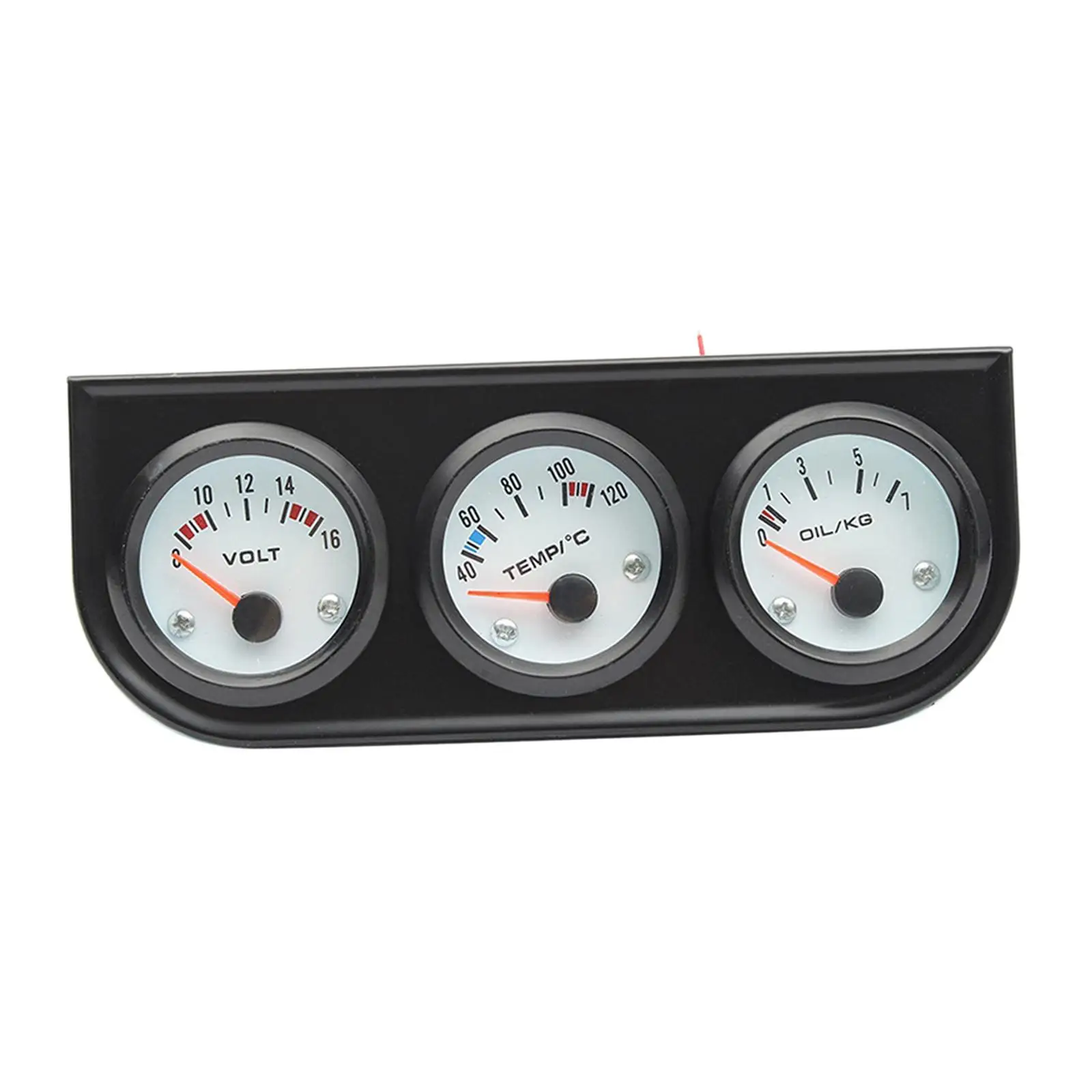 Car  meter Water Temperature Oil Pressure Gauge Instrument Cluster Durable Spare Parts Easy to Install