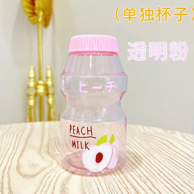 Bottiglia d'acqua per Yogurt in plastica carina da 450ml borraccia per Tour  bottiglia Shaker per cartone del latte Kawaii a forma di Yakult per bambini/ragazza/adulto  - AliExpress