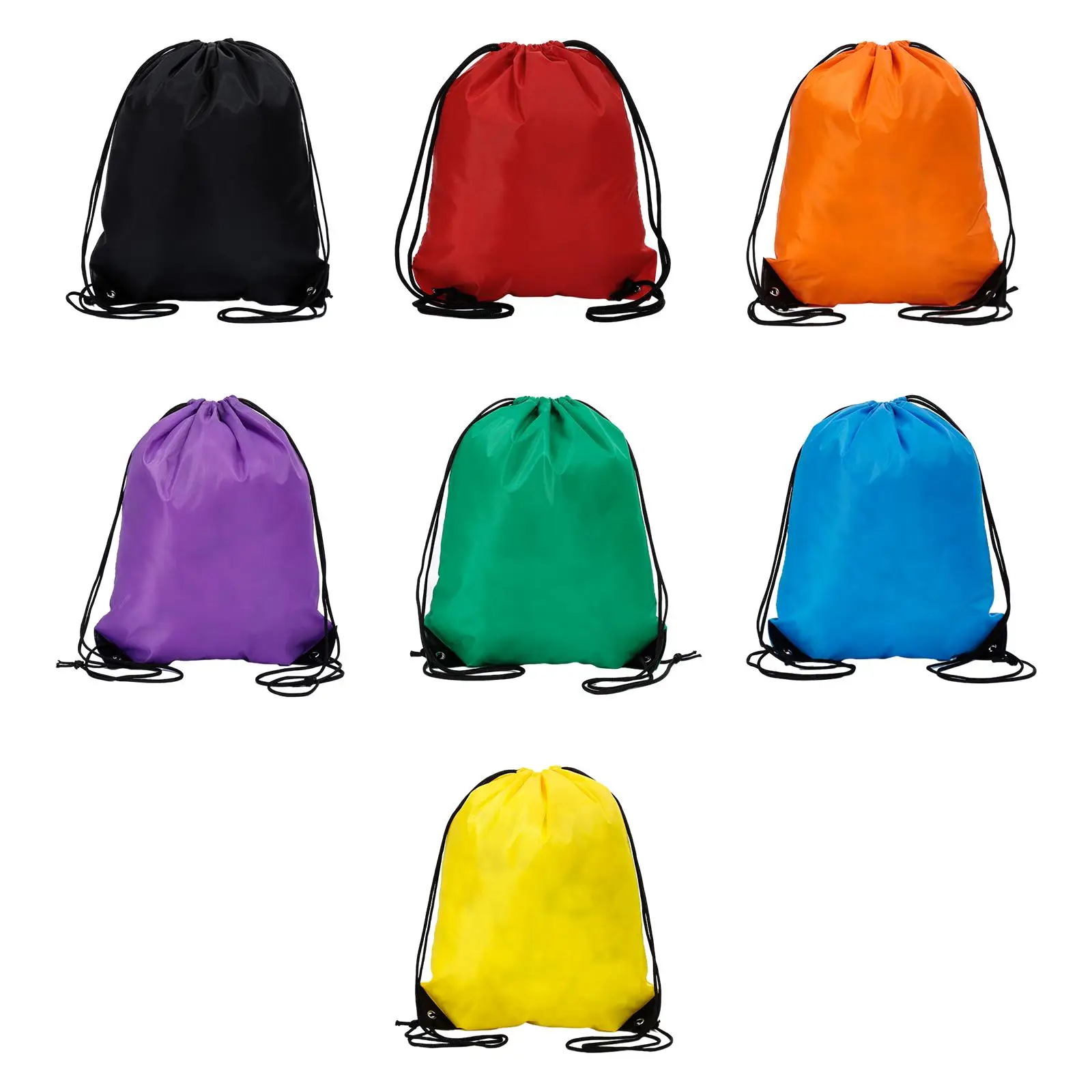 Drawstring Backpack Ball Holder PE Bags Day Pack Sack Drawstring String Bag, Drawstring Bag for Adults Women Shopping Yoga Beach