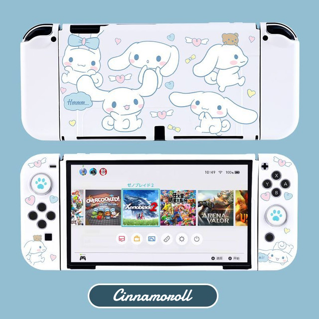 Switcheries  Cinnamoroll Birthday Case - Nintendo Switch OLED