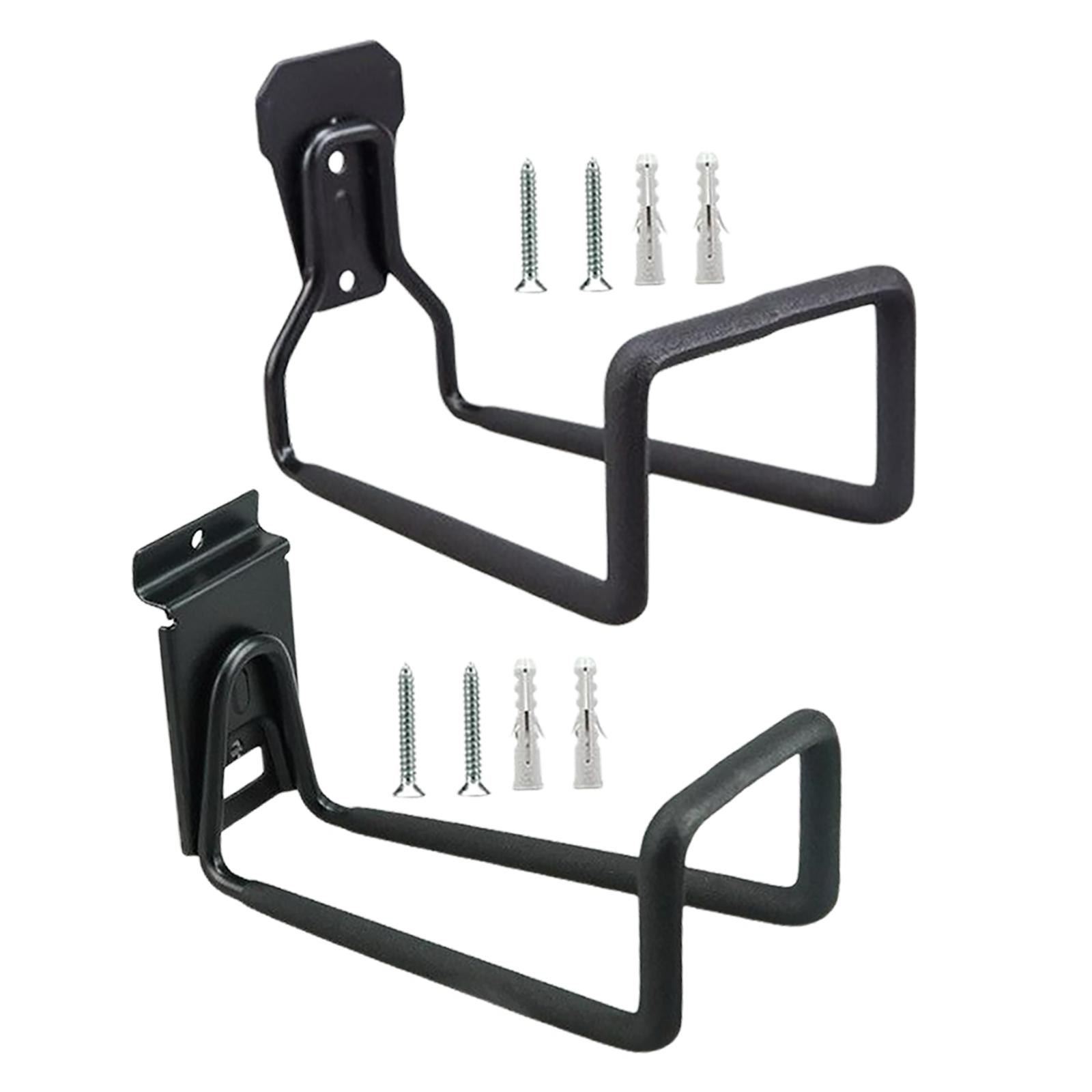 Heavy Duty Metal Water Hose Holder Wall Mounted Storage Rack for Home Garage