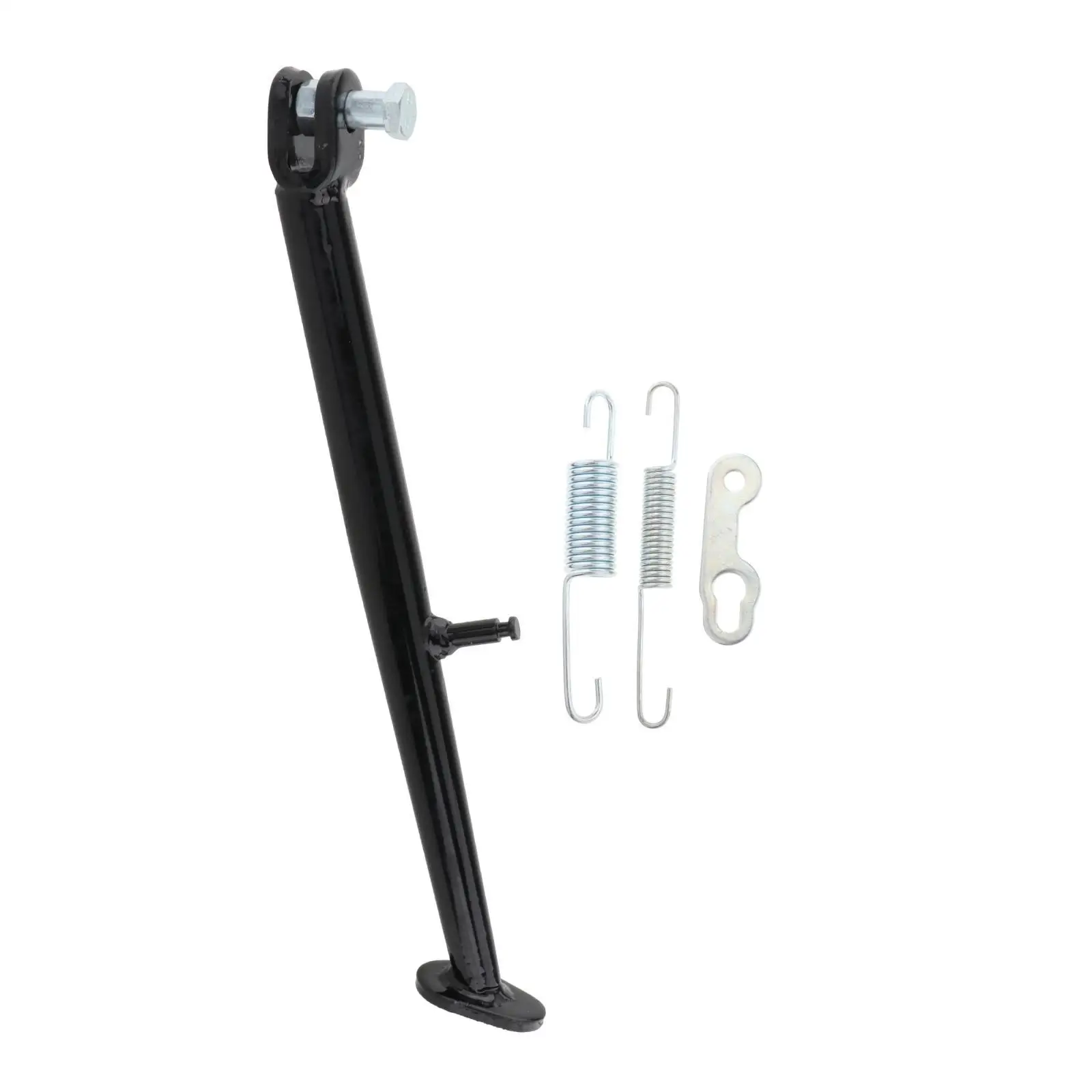 Parking Side Stand Aluminum Alloy Black for Modified Slippery Version