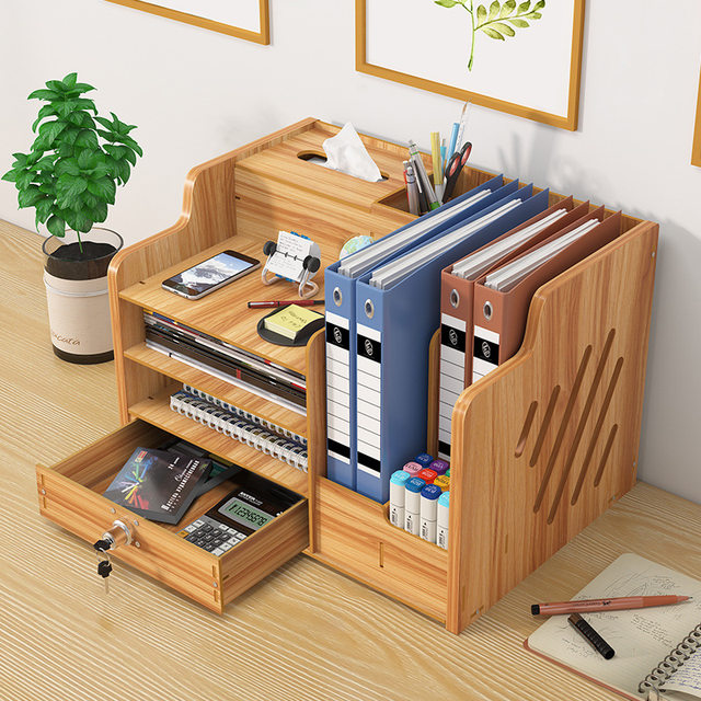 Wholesale Mini Desk Organizer File Holder Pencil Case Tissue Box Drawer Box  - China Office Supply, Desk Organzier