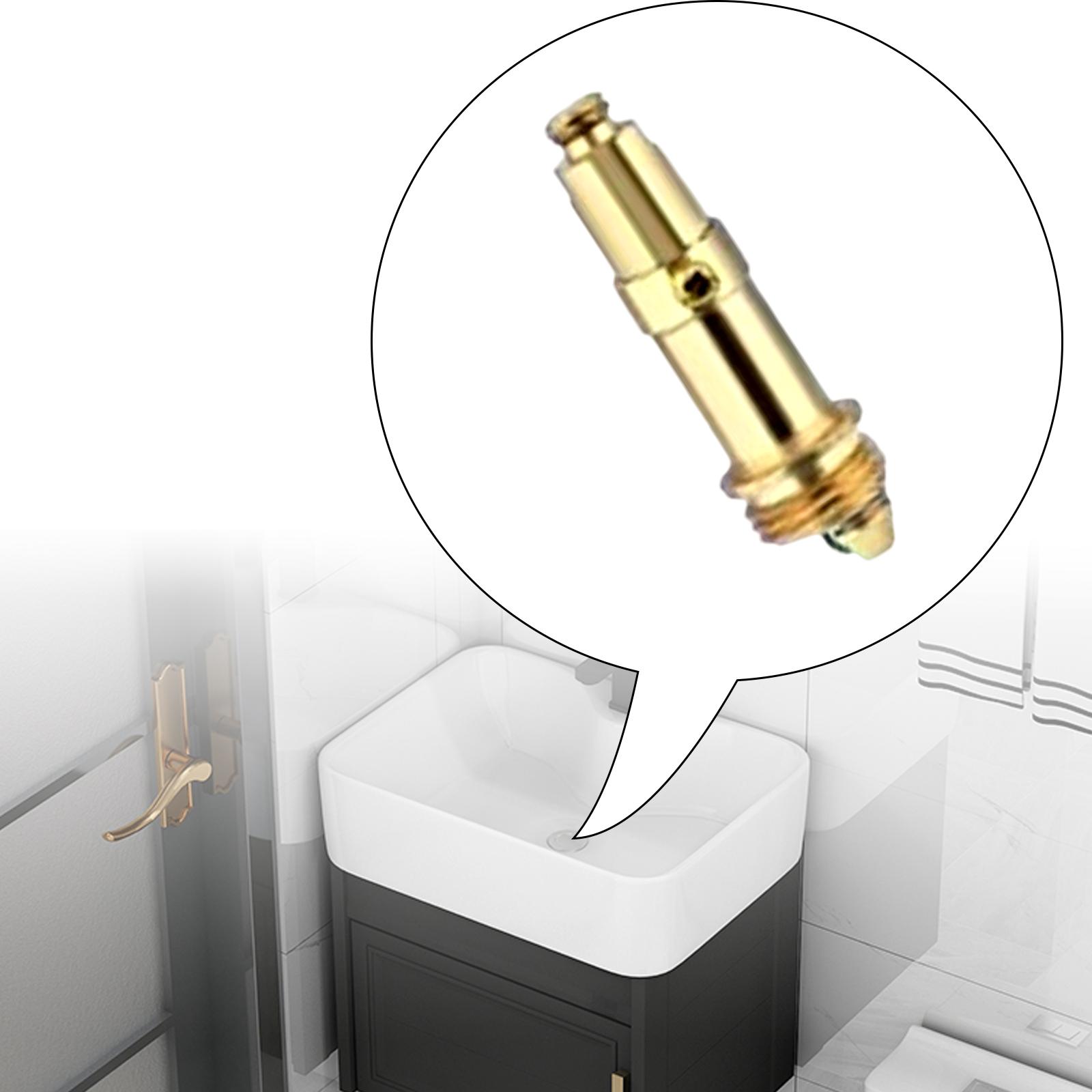 Copper Bath Sink Plug Adjustable Manual Lift Drain Plug Detachable Basin Plug Bath Sink Push Button Plug for Bathroom Sinks