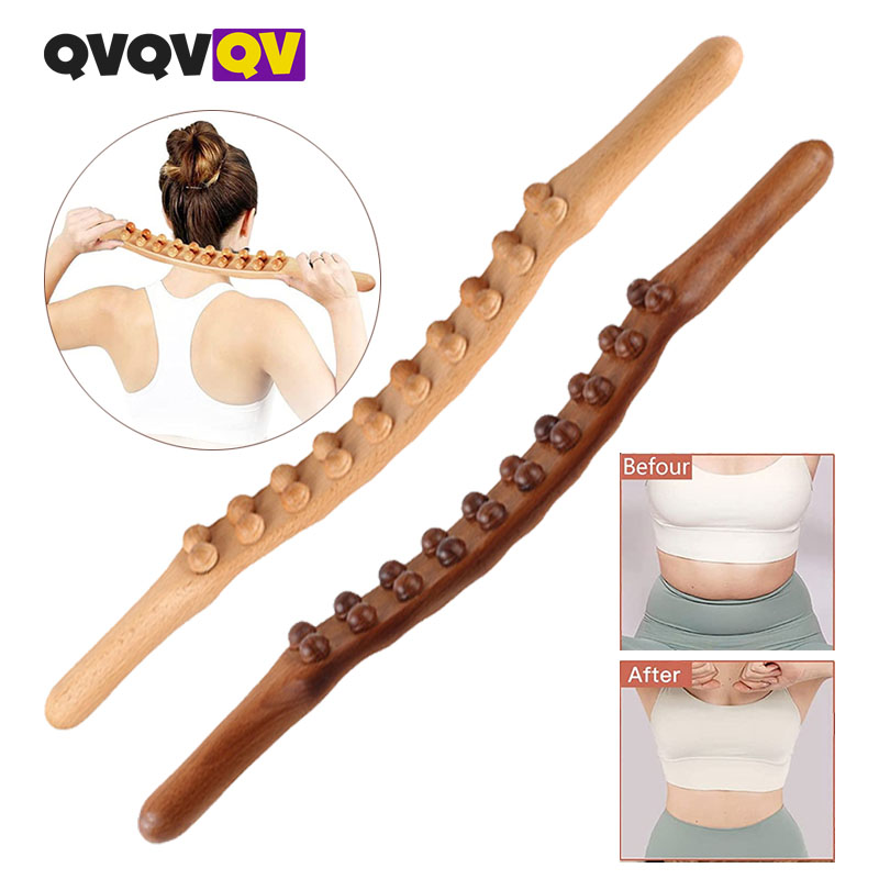 Best of Wood Therapy Massage Tools -Massage Tools Wooden Massage Roller Wooden Gua Sha Lymphatic Drainage Massager Tool For Body Shaping Reviews & Tips