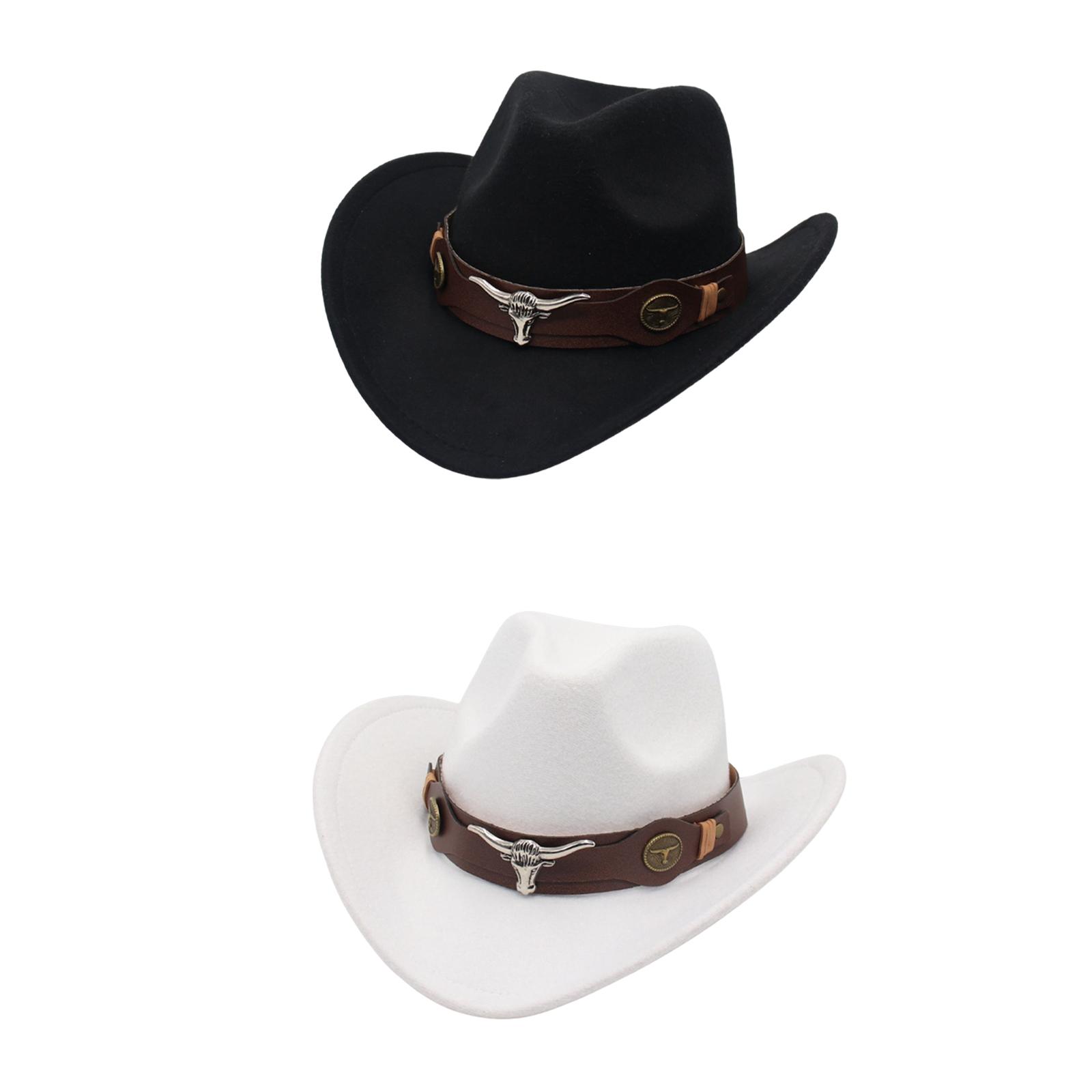 Classic Western Cowboy Hat Cosplay Sunshade Props Summer Wide Brim Sun Hat for Adults Women Men Hiking Camping Fishing