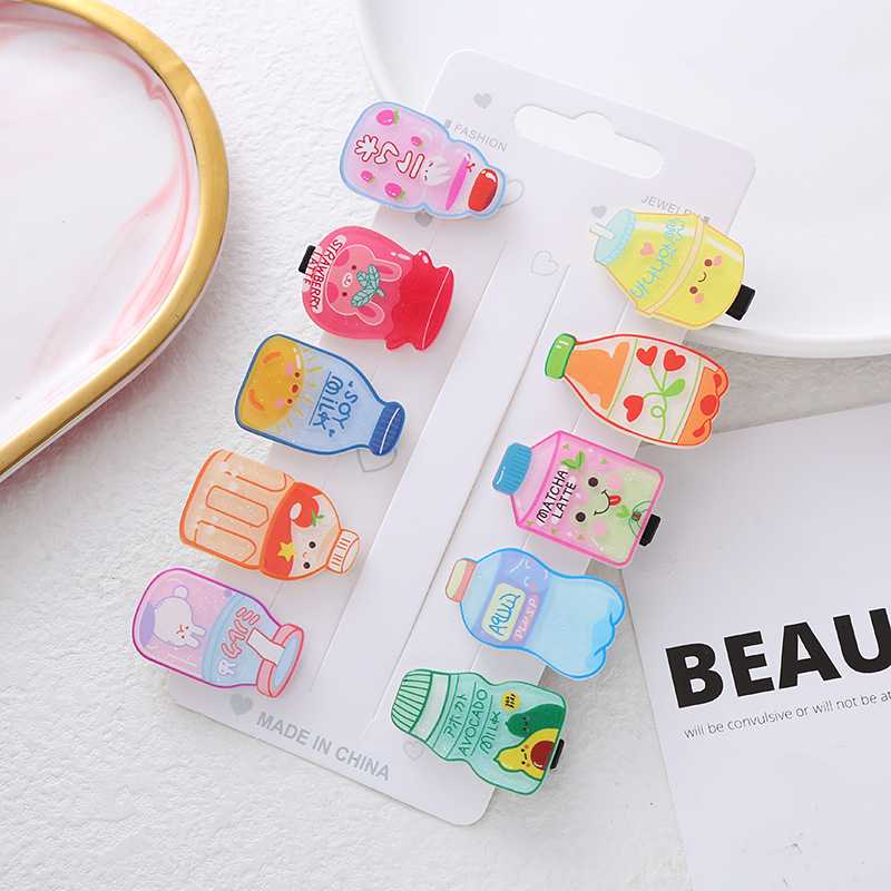 50/100 Stück/Set Bunte Kinder-Haarspangen Set Großpackung Multi-Style Ausgehöhlte Stern-Schnappspangen Rutschfeste Baby Mädchen Jungen Haaraccessoires – Detail 5