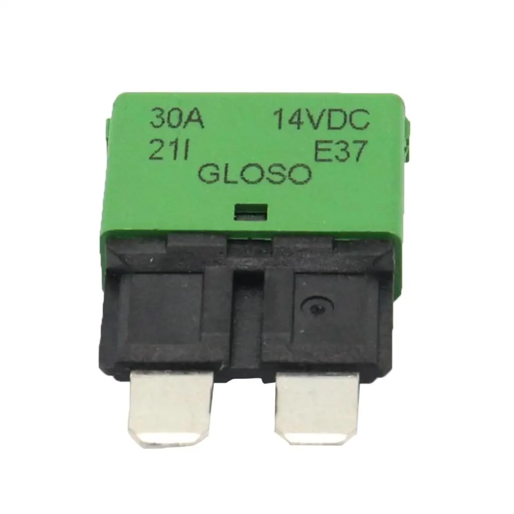 30A high quality fuse, overheating and overcurrent protection, reusable