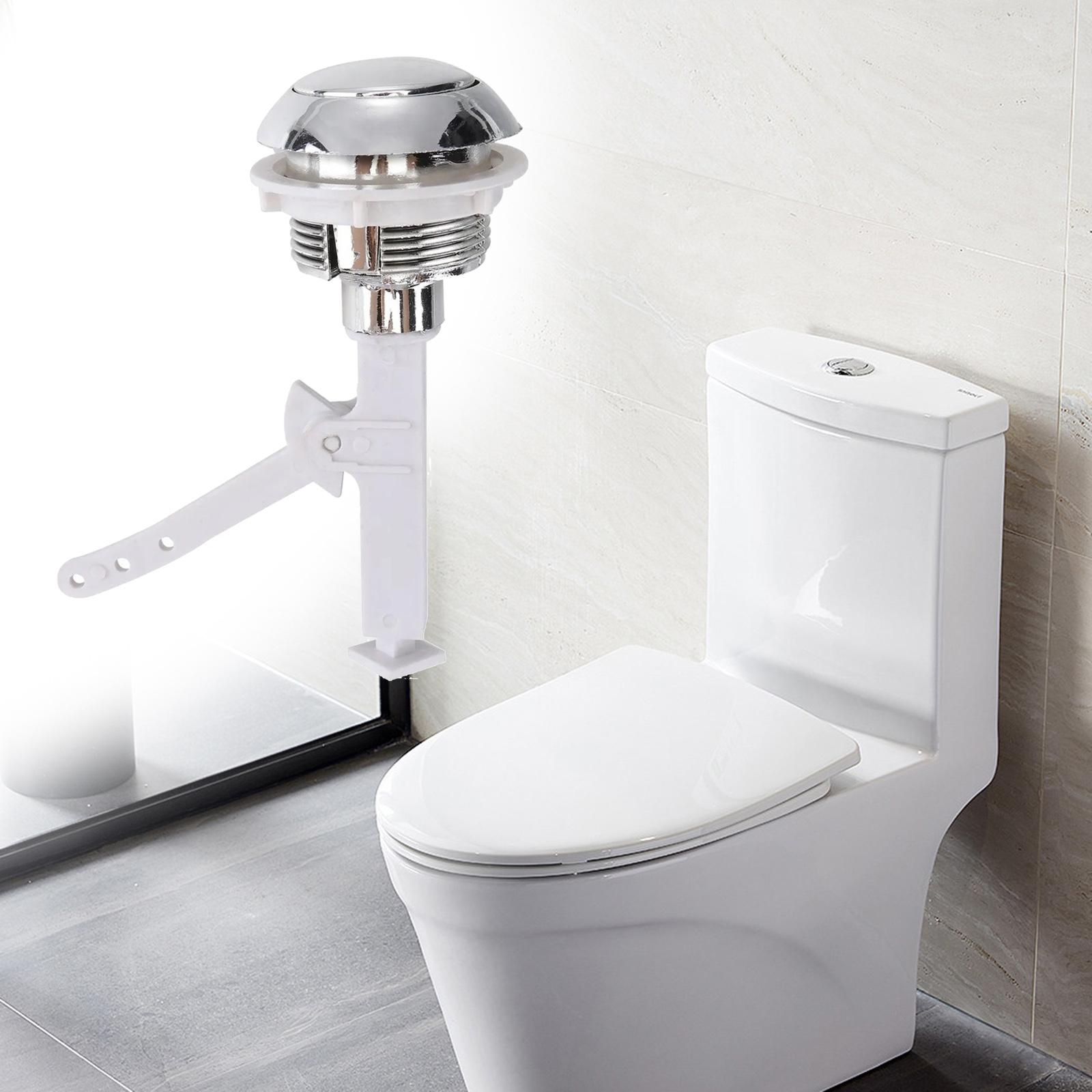 Description Picture 3 of itemToilet Flushs Button Toilet Tank Covers Lid Parts Hardware Toilet Tank Flusher Easy to Use Replacement Toilet Tank Button