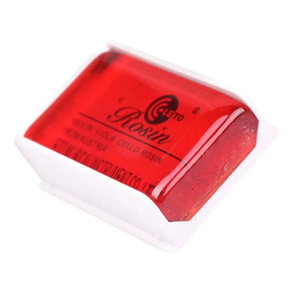 Tooyful High Quality Rosin With Protective Container for Electric Violin Guitar Practice Beginners And Students Light yellow