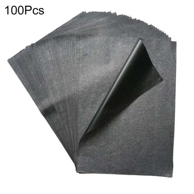 Pack of 25 9x13 Inches Carbon Transfer Paper Reliable Save Time Simplify  Interesting Wide Application Graphite Papers - AliExpress