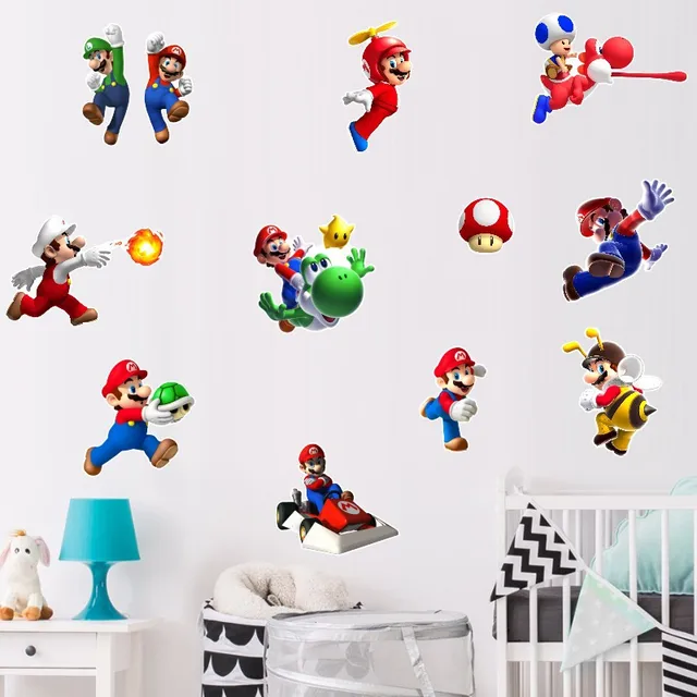 Sonic The Hedgehog Peel and Stick Wallpaper Cartoon Self-Adhesive Wall  Sticker Boys Bedroom and Kids Game Room Wall Decor Poster - AliExpress