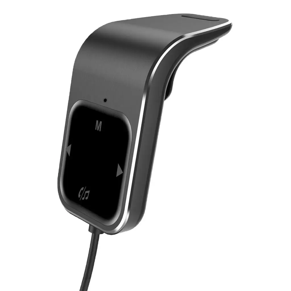 Auto FM Transmitter MP3 Player Call Hand-Free Cable Bluetooth 2 USB Ports- Automatically Search And Connect