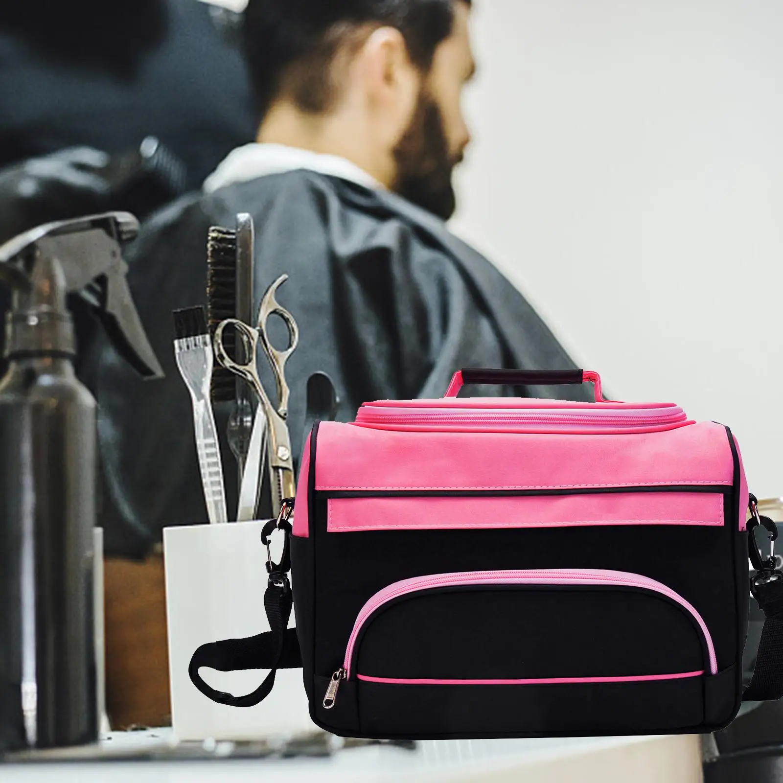 Barber Storage Bag Salon Hair Equipment Tool Professional for Hairdresser